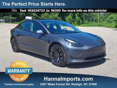 Used 2023 Tesla Model 3 Performance AWD/4WD image 1