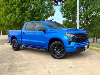 Used 2025 Chevrolet Silverado 1500 Custom w/ Turbomax Blackout Package 360° Tour