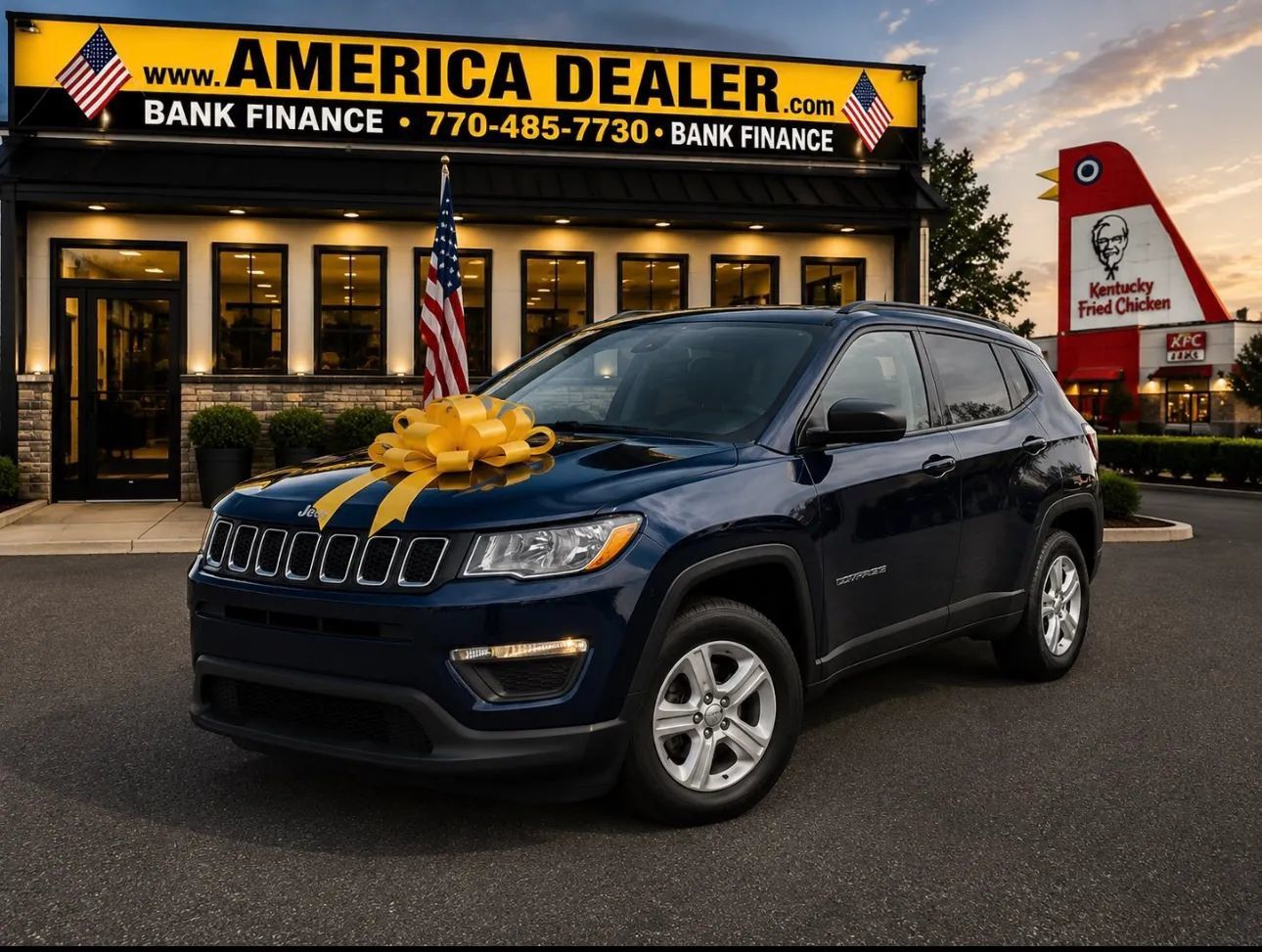 Used 2018 Jeep Compass Sport FWD image 1