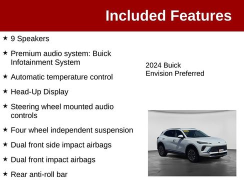 Used 2024 Buick Envision Preferred AWD/4WD image 4