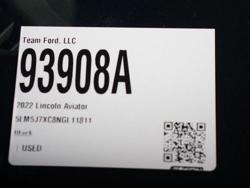 Certified 2022 Lincoln Aviator Reserve w/ Equipment Group 201A image 26