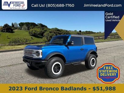Certified 2023 Ford Bronco Badlands