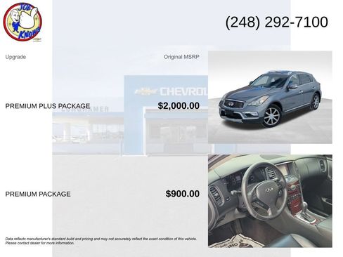 Used 2017 INFINITI QX50 2WD w/ Premium Plus Package image 5