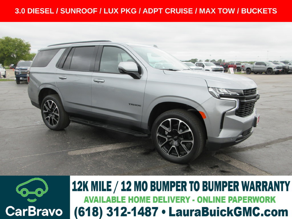 Certified 2024 Chevrolet Tahoe RST w/ Luxury Package AWD/4WD image 1
