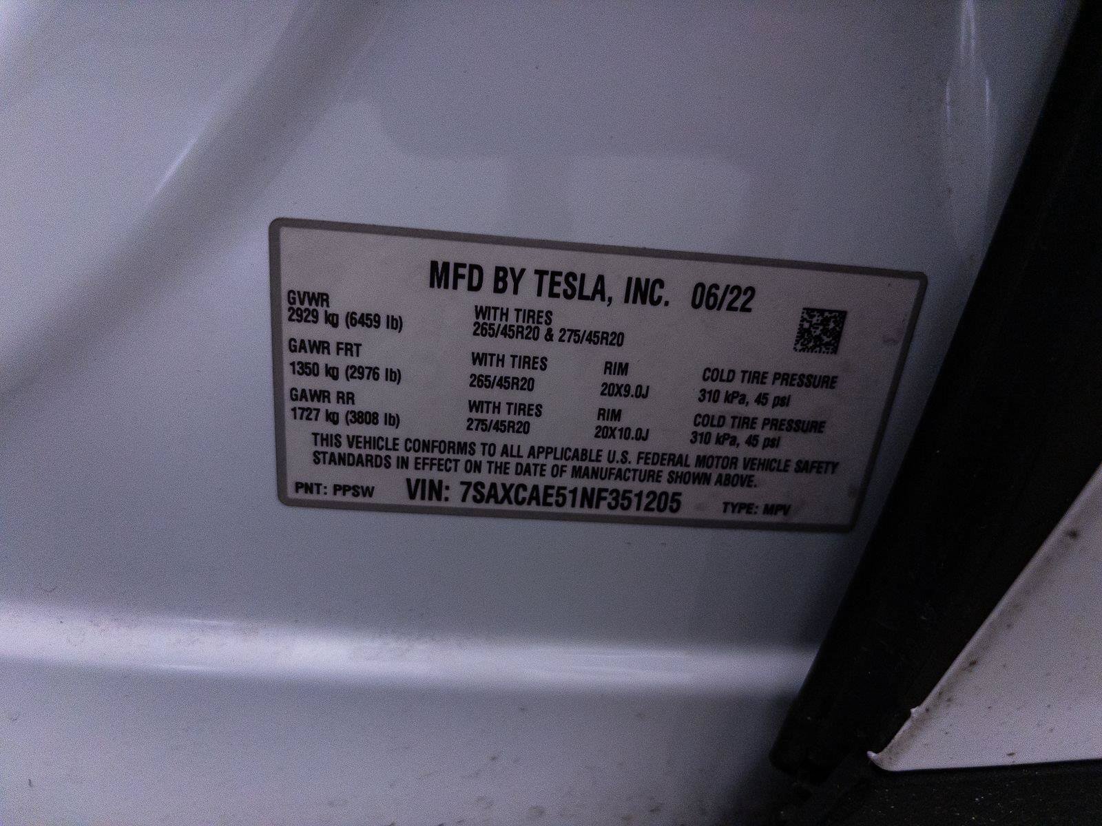 Used 2022 Tesla Model X AWD/4WD image 39