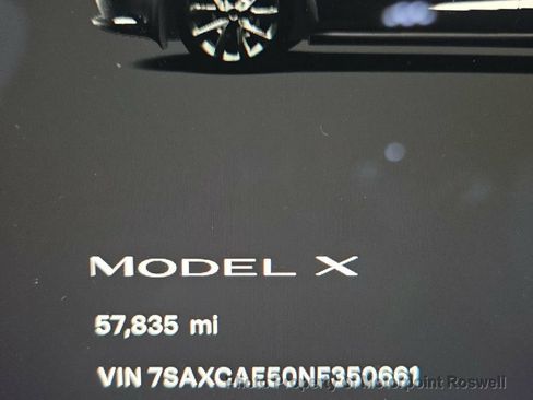 Used 2022 Tesla Model X AWD/4WD image 3