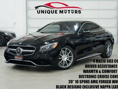 Used 2015 Mercedes-Benz S 63 AMG 4MATIC Coupe