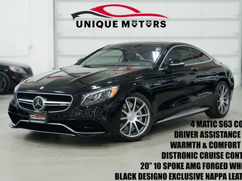 Used 2015 Mercedes-Benz S 63 AMG 4MATIC Coupe image 1