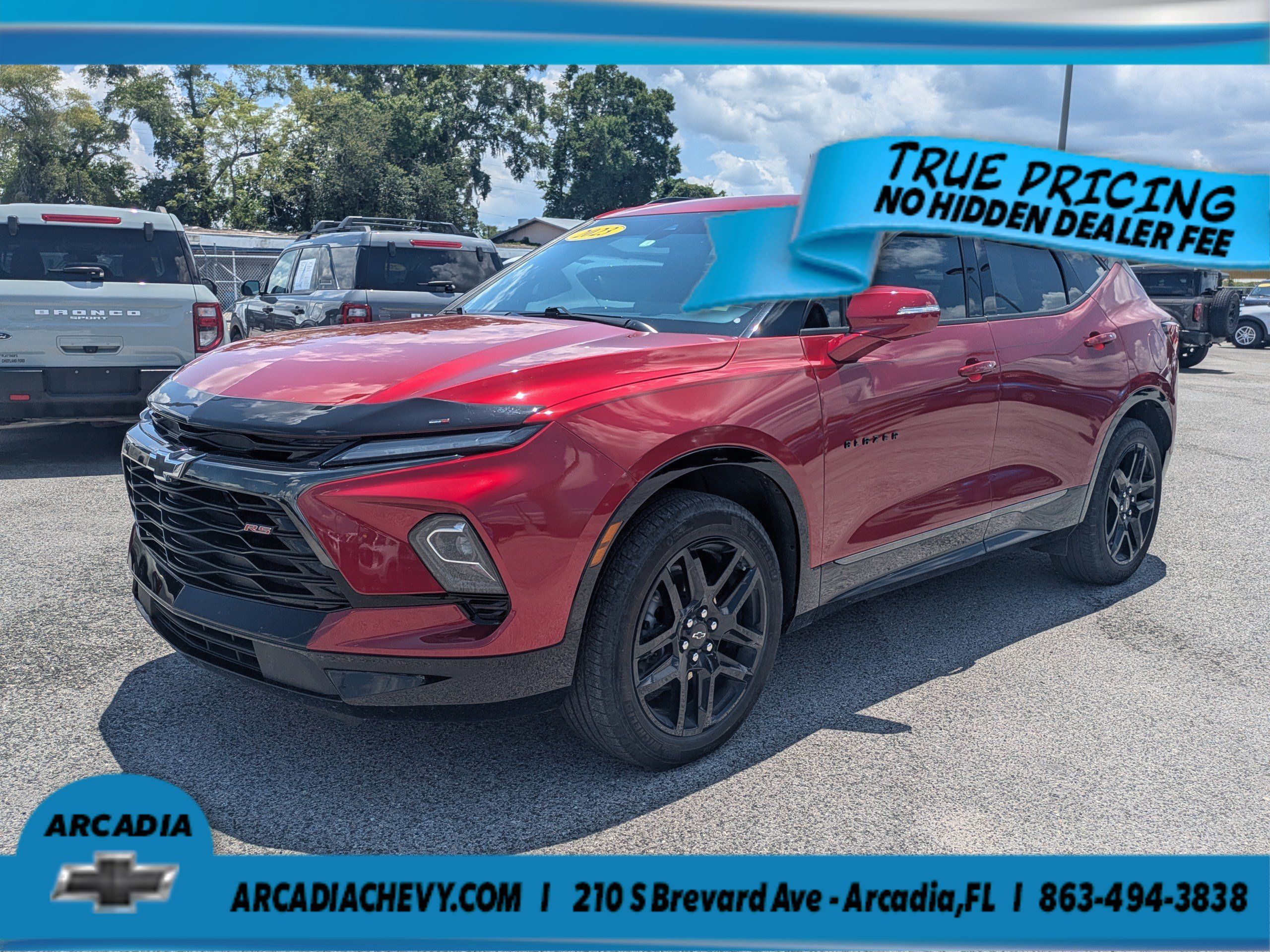 Certified 2023 Chevrolet Blazer RS w/ Driver Confidence II Package FWD image 8