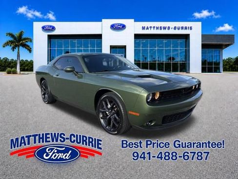 Used 2023 Dodge Challenger SXT w/ Blacktop Package RWD image 1