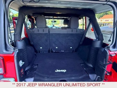 Used 2017 Jeep Wrangler Unlimited Sport w/ Quick Order Package 24S AWD/4WD image 19