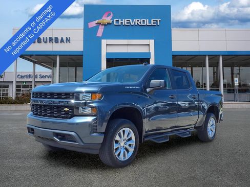 Used 2021 Chevrolet Silverado 1500 Custom AWD/4WD image 1