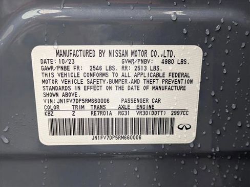 Used 2024 INFINITI Q50 Red Sport 400 image 25