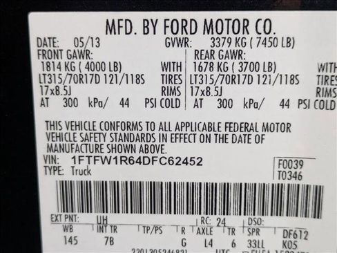 Used 2013 Ford F150 Raptor w/ Luxury Equipment Group AWD/4WD image 21