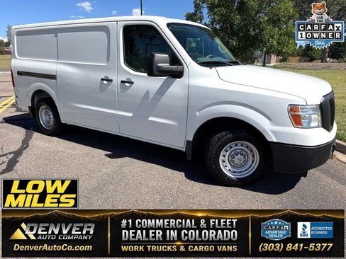Used 2018 Nissan NV 1500 S w/ Rear Door Glass Package RWD image 1