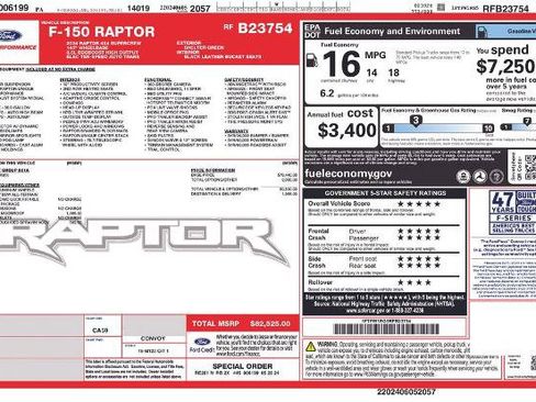 Certified 2024 Ford F150 Raptor AWD/4WD image 32