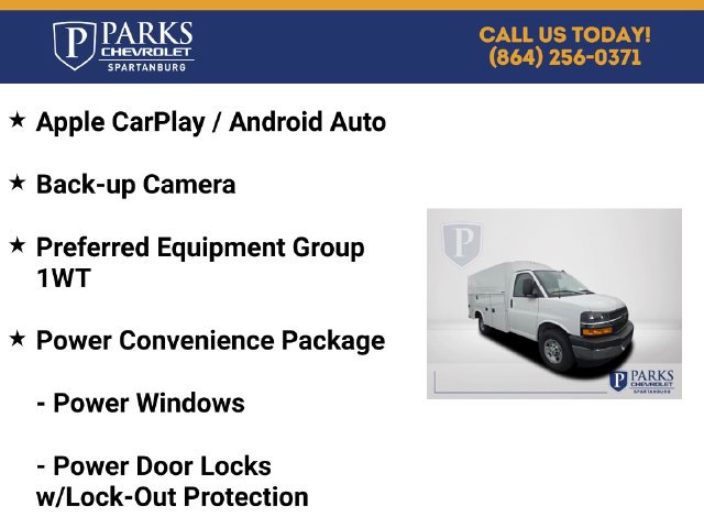 New 2025 Chevrolet Express 3500 w/ Power Convenience Package RWD image 4
