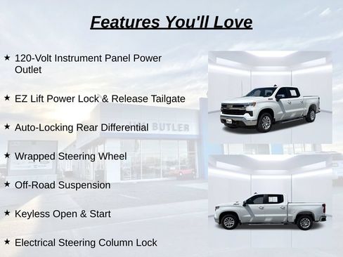 Used 2023 Chevrolet Silverado 1500 LT w/ Z71 Off-Road Package AWD/4WD image 29
