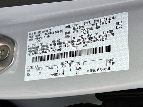 New 2026 Ford Escape Active image 20