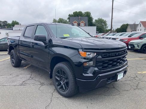 New 2026 Chevrolet Silverado 1500 Custom w/ Turbomax Blackout Package AWD/4WD image 1