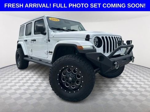 Used 2020 Jeep Wrangler Unlimited Sahara AWD/4WD image 1