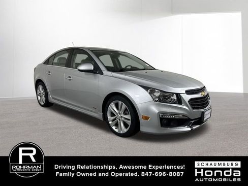 Used 2015 Chevrolet Cruze LTZ w/ Sun, Sound and Sport Package image 2