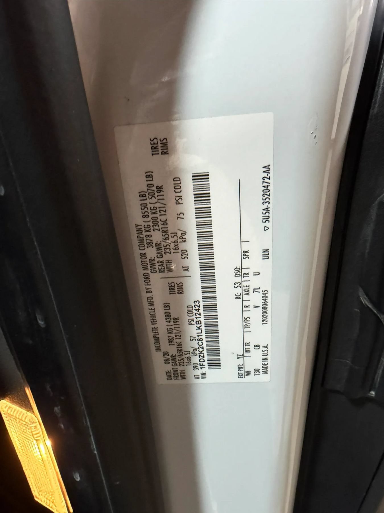 Used 2020 Ford Transit 150 XLT AWD/4WD image 67