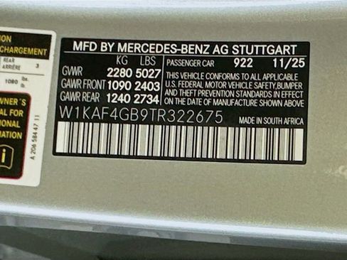 New 2026 Mercedes-Benz C 300 Sedan image 30