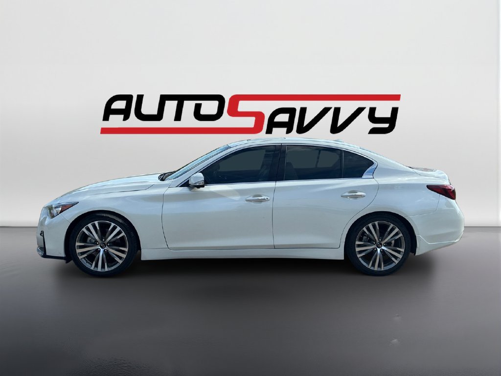 Used 2022 INFINITI Q50 Sensory w/ All Weather Package RWD image 8
