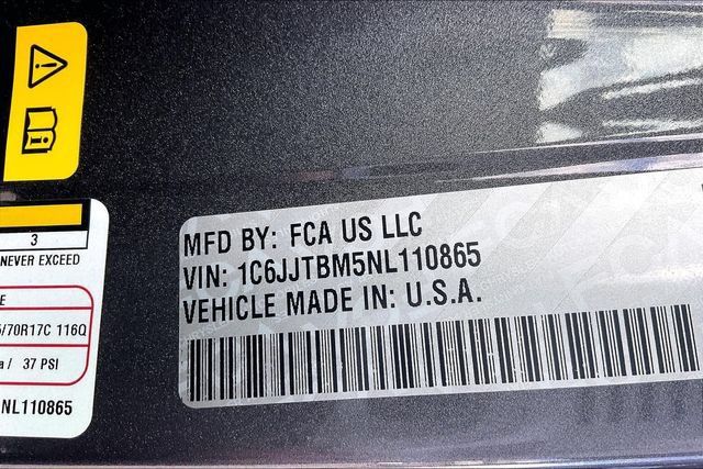 Used 2022 Jeep Gladiator Rubicon w/ LED Lighting Group AWD/4WD image 36