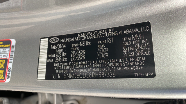 Used 2024 Hyundai Tucson Limited AWD/4WD image 27