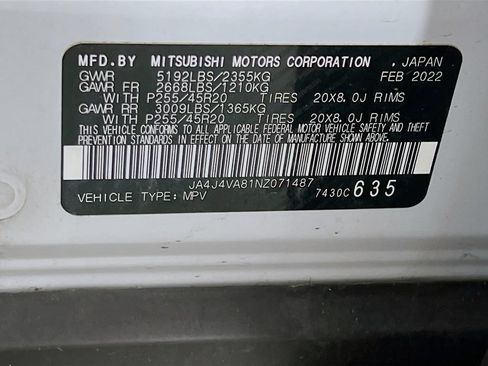 Used 2022 Mitsubishi Outlander SEL AWD/4WD image 32