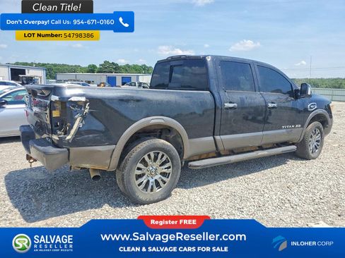 Used 2016 Nissan Titan Platinum Reserve AWD/4WD image 4