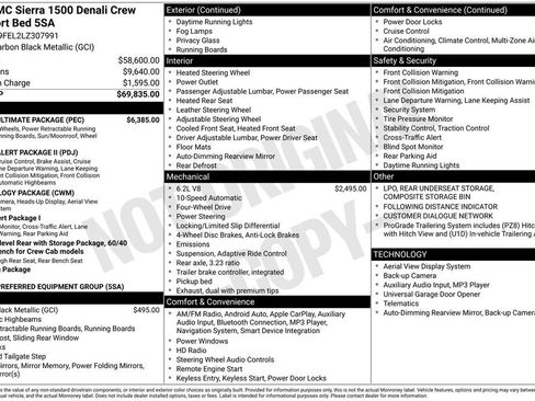 Used 2020 GMC Sierra 1500 Denali w/ Denali Ultimate Package image 5