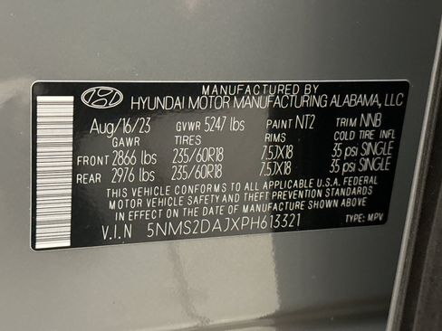 Used 2023 Hyundai Santa Fe SEL AWD/4WD image 24