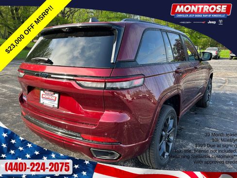 New 2025 Jeep Grand Cherokee Limited 4xe AWD/4WD image 5