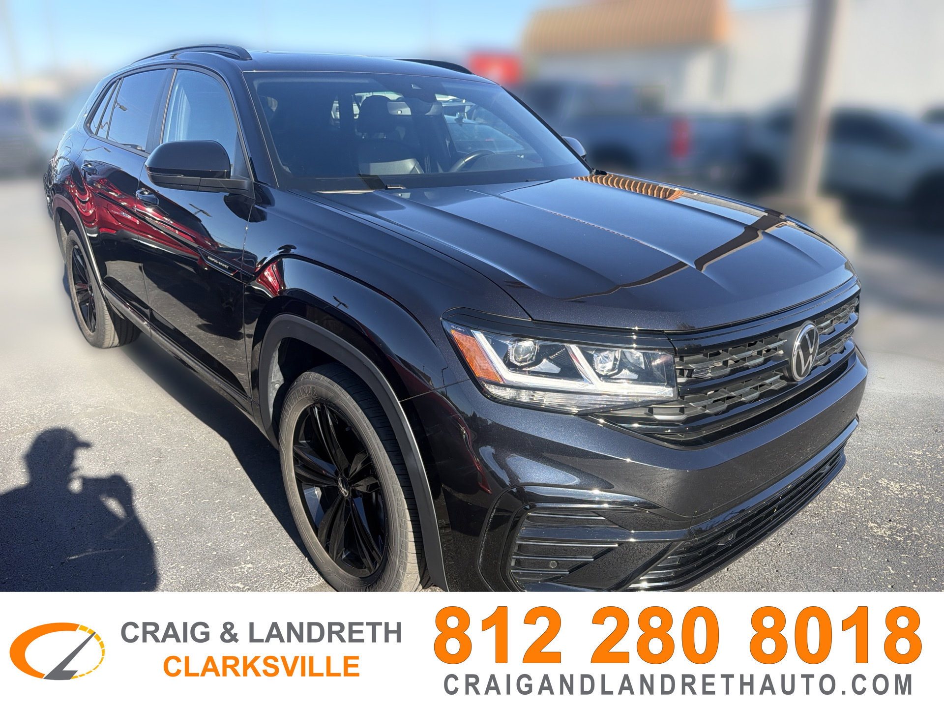 Used 2023 Volkswagen Atlas Cross Sport SEL R-Line AWD/4WD image 1