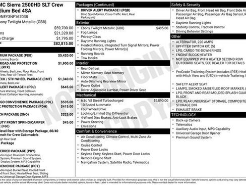 Used 2022 GMC Sierra 2500 SLT w/ SLT Premium Package image 19