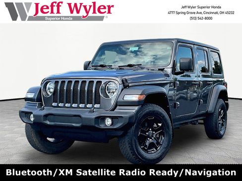 Used 2022 Jeep Wrangler Unlimited Sport AWD/4WD image 1