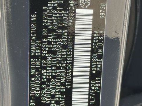 Certified 2025 Toyota Camry LE FWD image 30