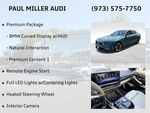 Used 2024 BMW 530i xDrive w/ Premium Package AWD/4WD image 14