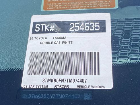 Certified 2026 Toyota Tacoma TRD Sport RWD image 30