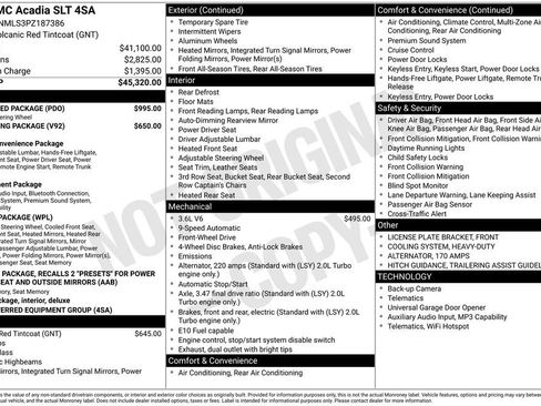 Used 2023 GMC Acadia SLT w/ Preferred Package FWD image 5