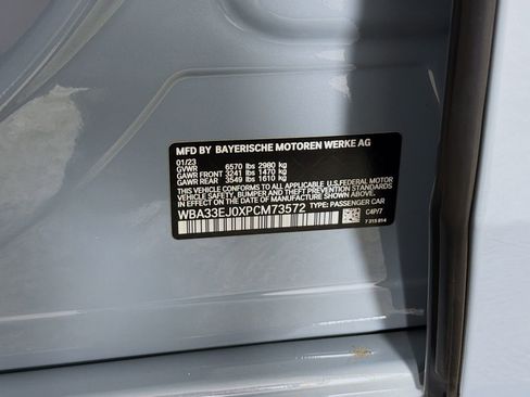 Certified 2023 BMW 760i xDrive AWD/4WD image 34