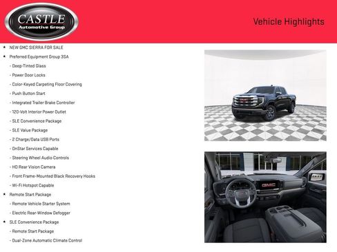 New 2026 GMC Sierra 1500 SLE w/ Preferred Package image 3