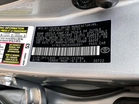 Used 2024 Toyota Camry XSE image 36