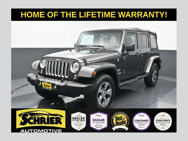 Used 2017 Jeep Wrangler Unlimited Sahara w/ Max Tow Package AWD/4WD 360° Tour
