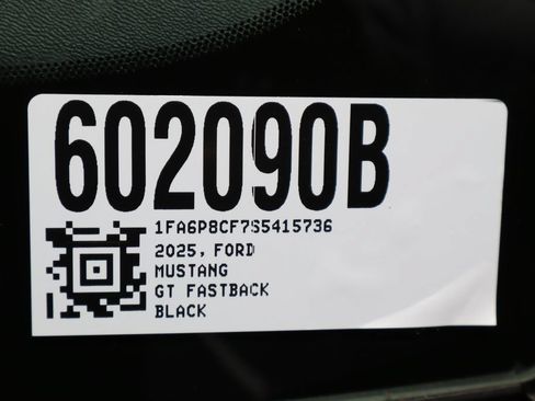 Used 2025 Ford Mustang GT w/ Mustang Nite Pony Package RWD image 30