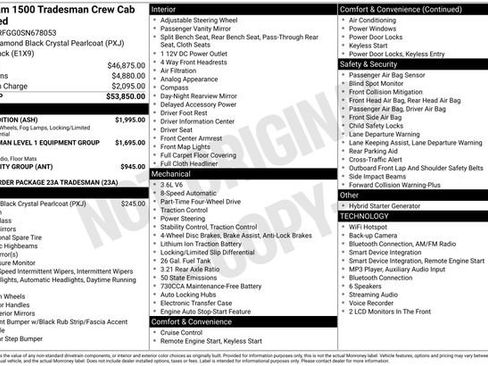 Used 2025 RAM 1500 Tradesman w/ Night Edition AWD/4WD image 26