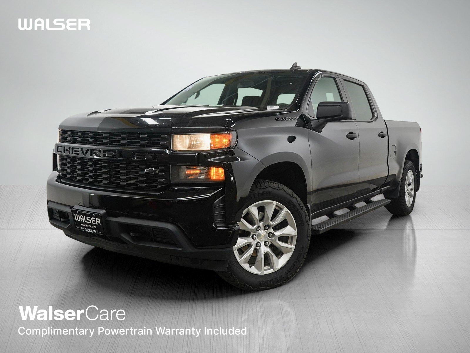 Used 2021 Chevrolet Silverado 1500 Custom w/ LPO, Dark Essentials Package AWD/4WD image 1